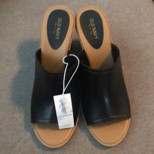 Old Navy, size 8 mules